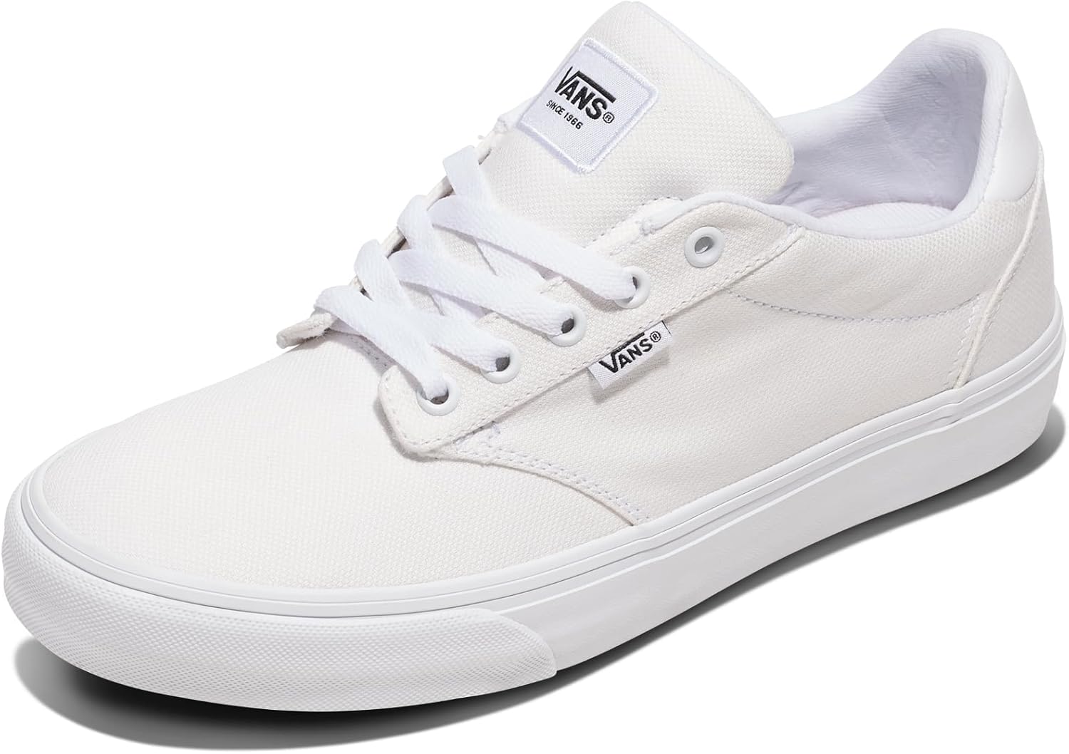 

Vans Atwood Deluxe, мужские кроссовки | низкие модные кеды для работы, прогулок и повседневной носки, Prem T&L White/White