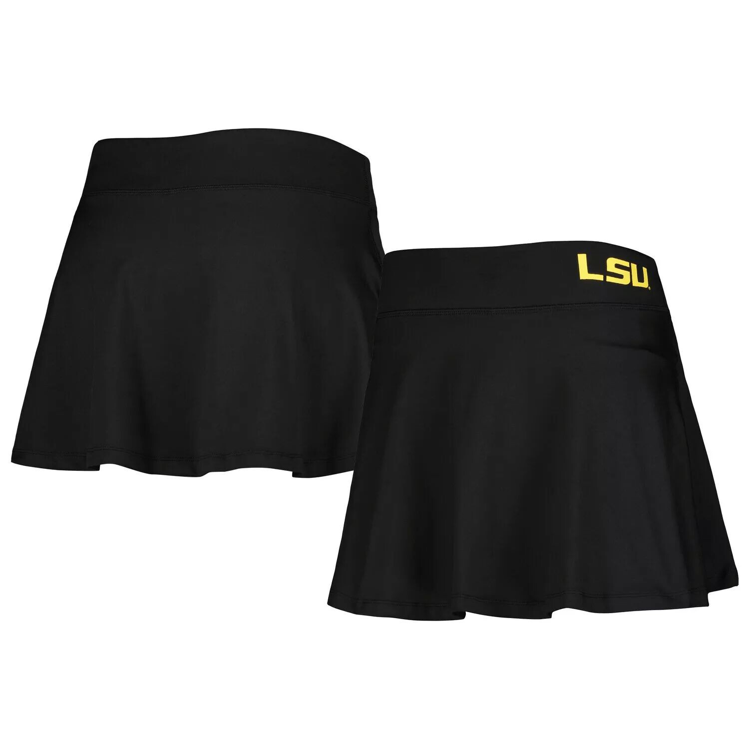 

Женская струящаяся юбка ZooZatz Black LSU Tigers