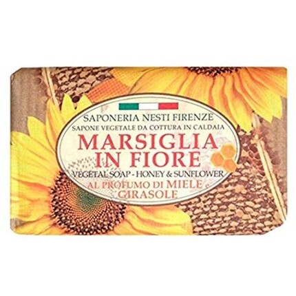 Натуральное мыло Marsiglia In Fiore, 4,4 унции, 125 г - набор из 3 шт., Saponeria Nesti Firenze — фото 2