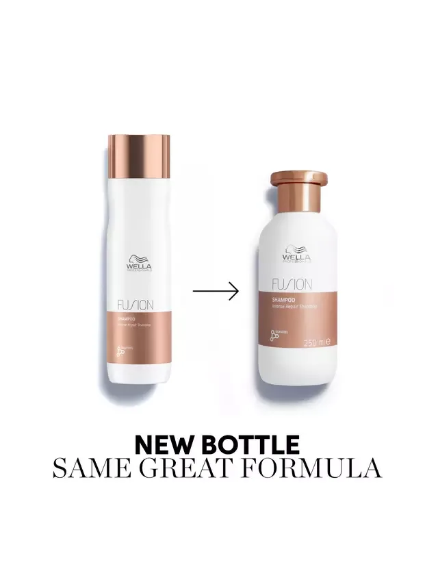 Шампунь Fusion Intense Repair для сухих и поврежденных волос, защищающий от ломкости, 250 мл Wella Professionals — фото 3