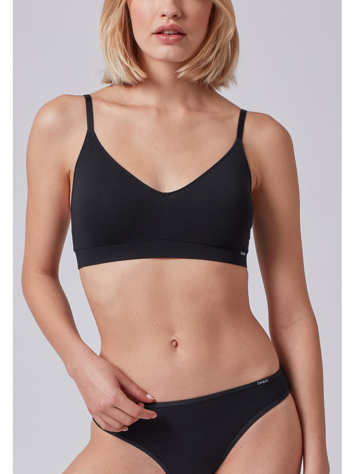 

Бюстгальтер без косточек Skiny, черный