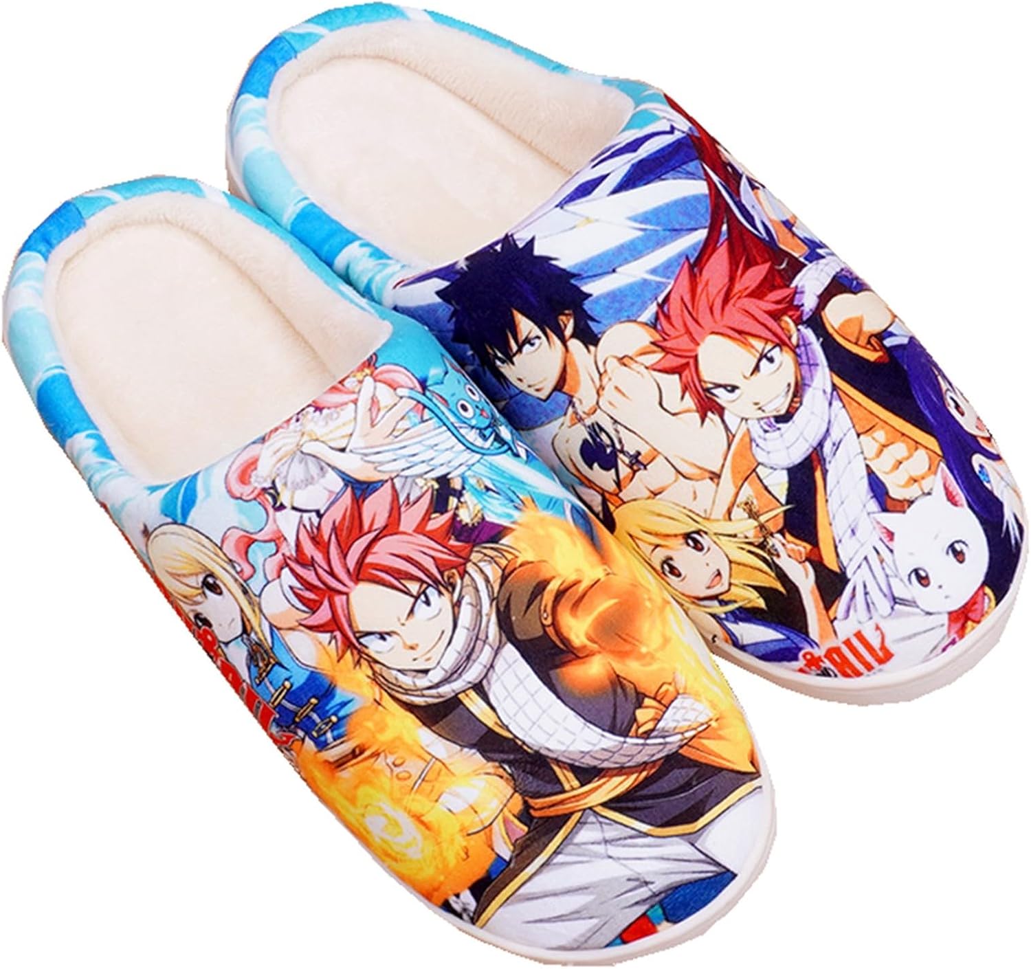 

Домашние тапочки в стиле аниме, мягкие, плюшевые, из пены с эффектом памяти, для мужчин и женщин, зимние, противоскользящие, для дома и улицы, без шнурков Wanhongyue, Color/1