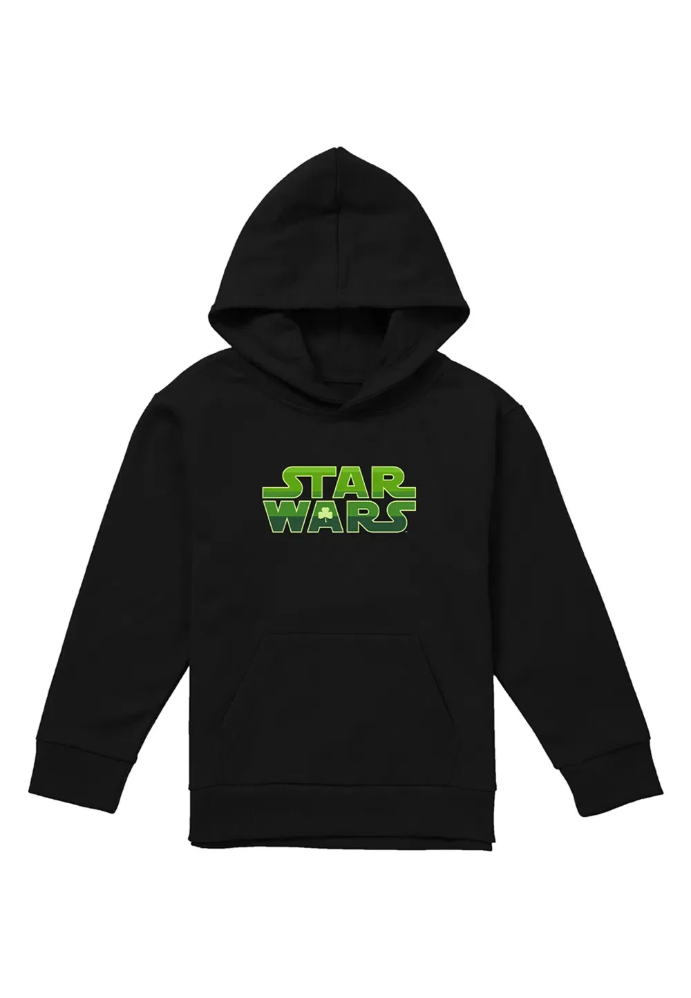 Детская толстовка с принтом Star Wars Disney, черный