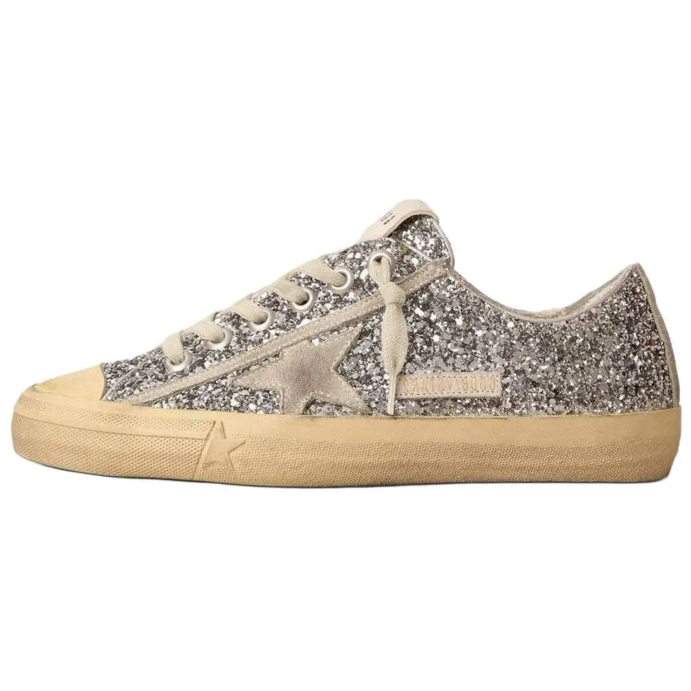 Блестящие кроссовки V-Star Golden Goose