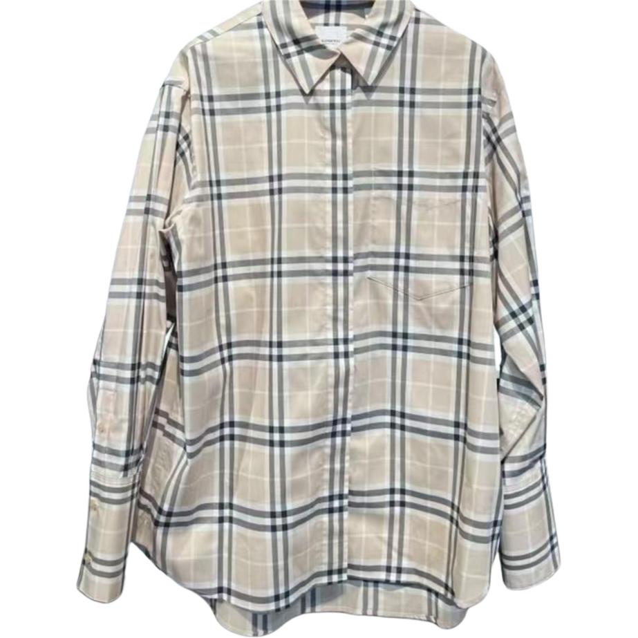 

Женская рубашка с длинными рукавами Burberry, бежевый