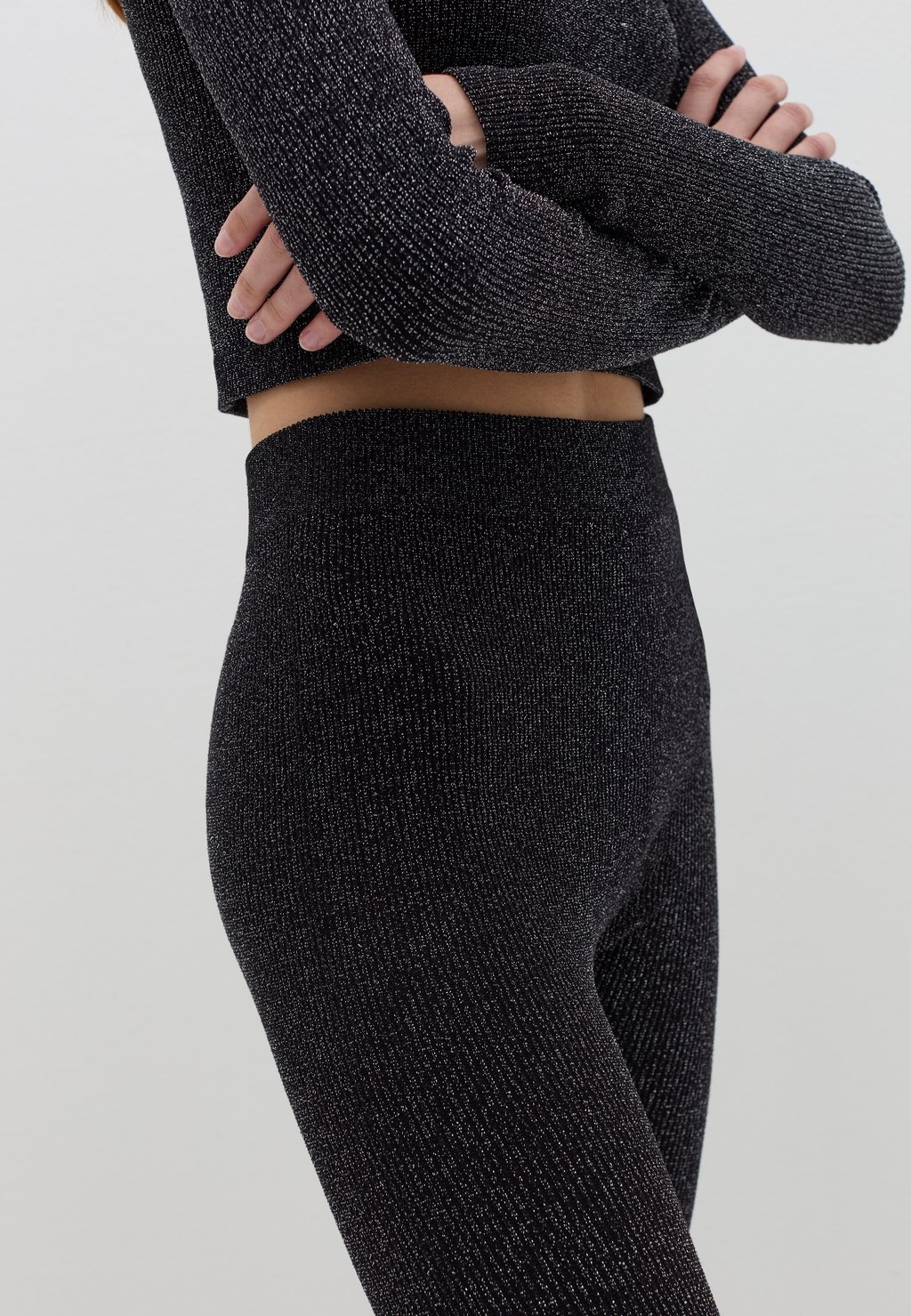 

Леггинсы RIBBED B.ANGEL, черный