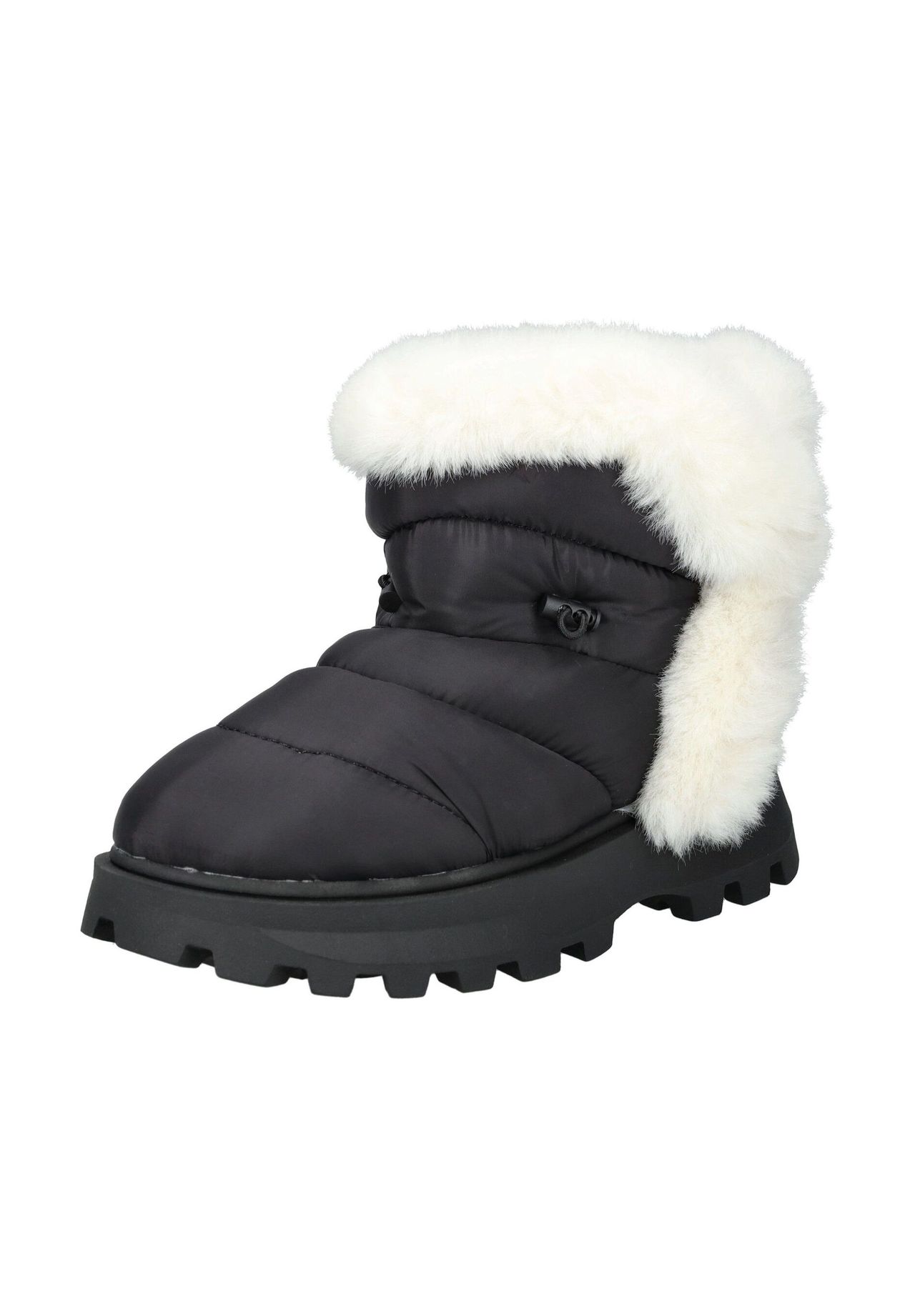Текстильные ботильоны STEVE MADDEN, черный