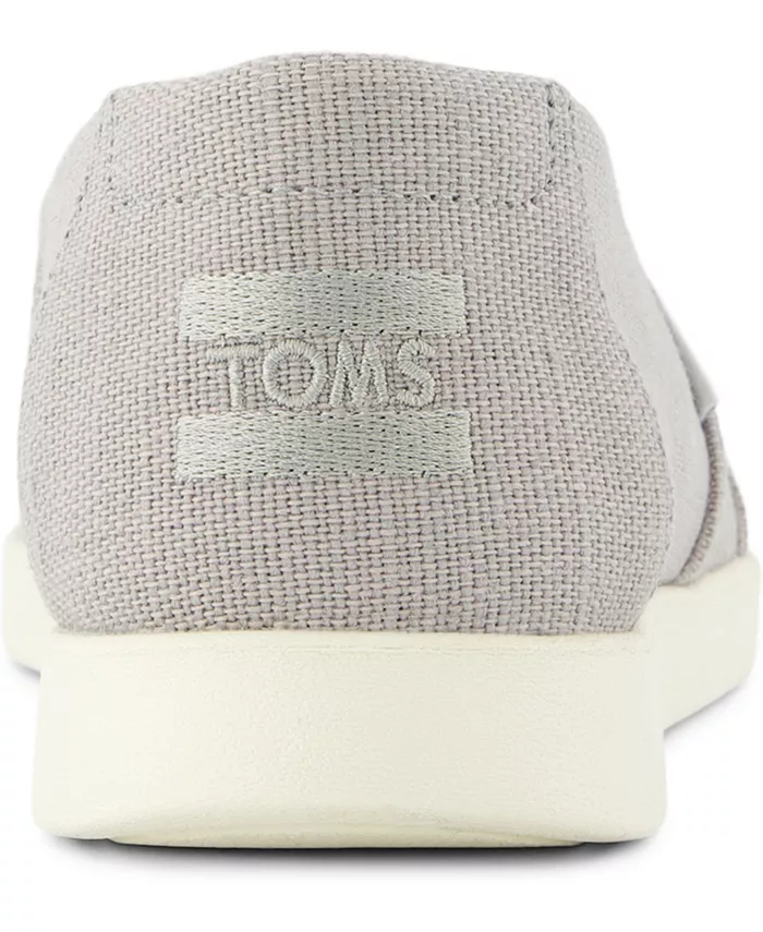 Женские эспадрильи Alpargata Plus с миндалевидным носком TOMS, серый — фото 3