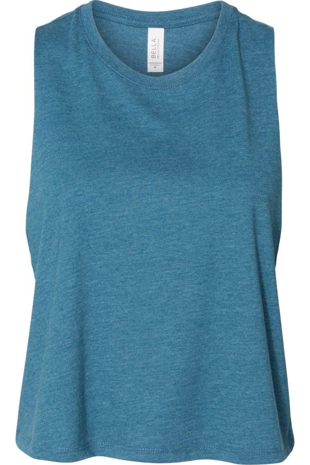 

Женская майка-борцовка BELLA + CANVAS, цвет heather deep teal