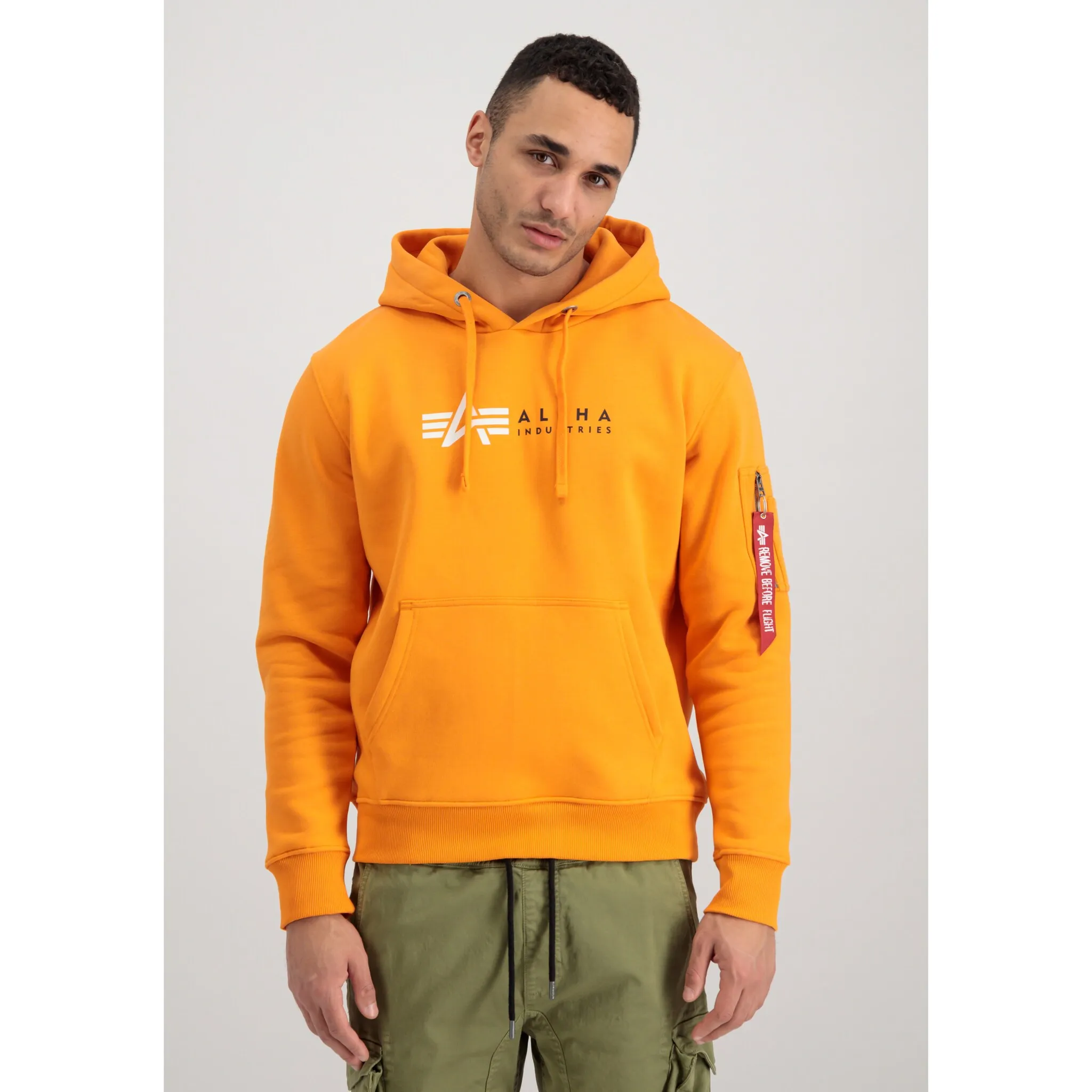

Толстовка Alpha Industries " Alpha Industries Мужчины - Толстовки Alpha Label Hoody", цвет Orange