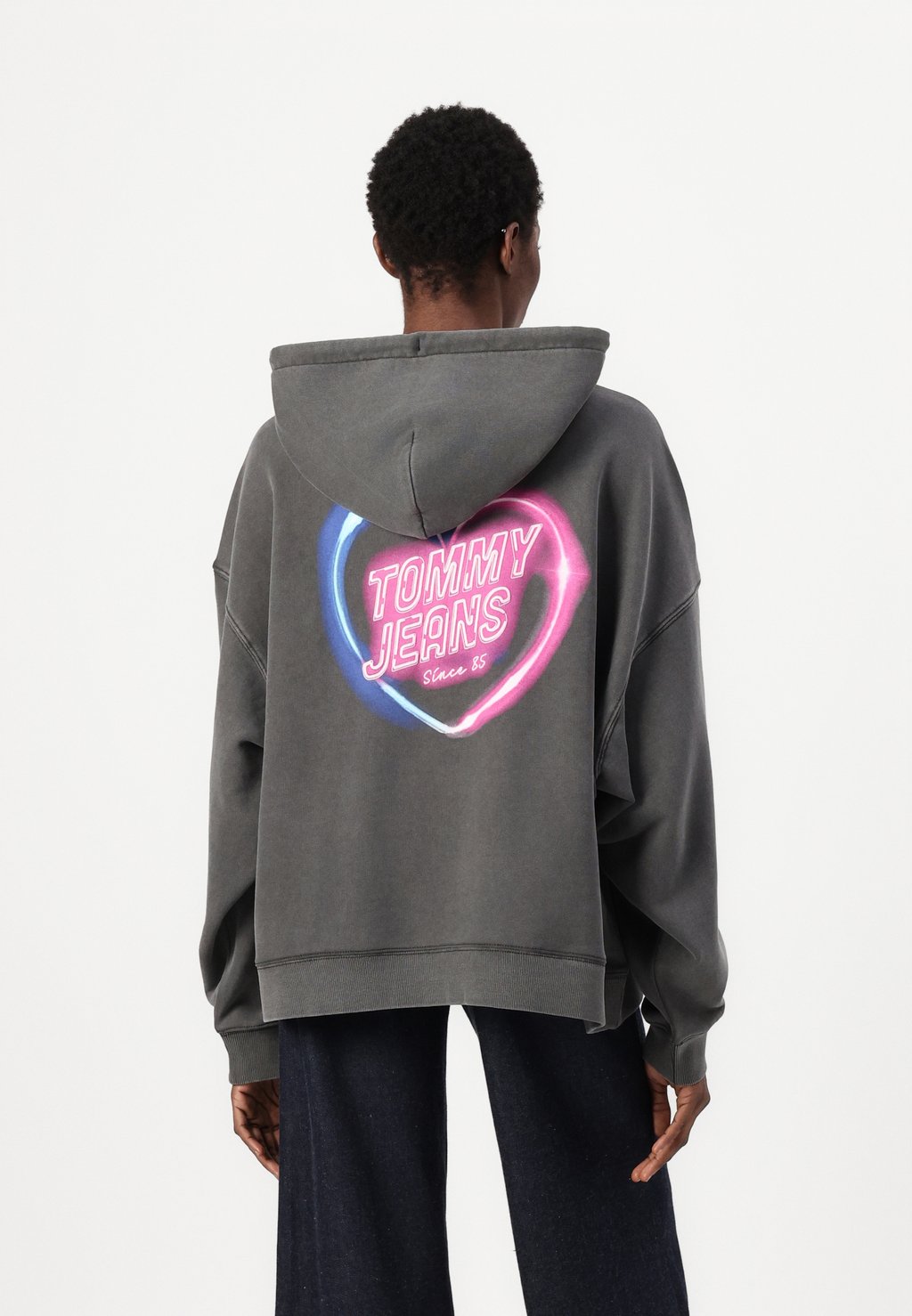

Толстовка с капюшоном NEON HOODIE - Sweatshirt Tommy Jeans, черный