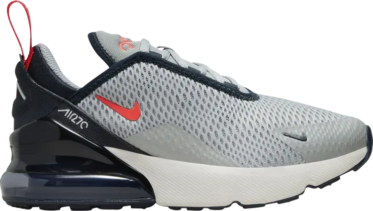 

Кроссовки Air Max 270 PS 'Light Smoke Grey Bright Crimson', серый
