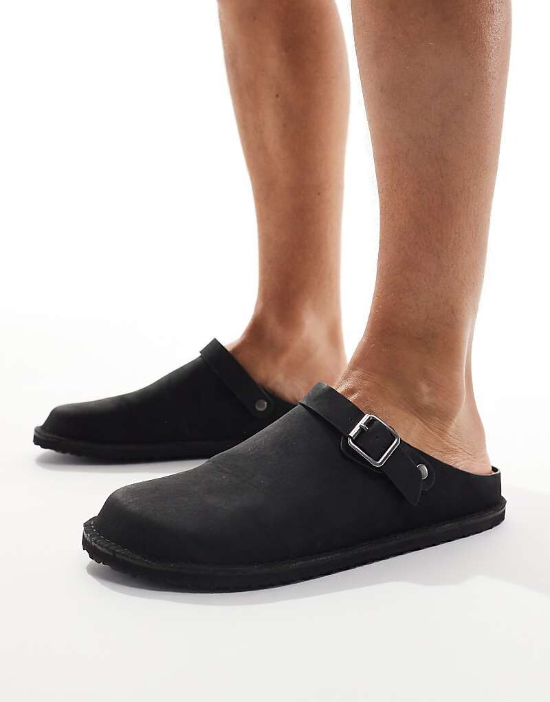

ASOS DESIGN – черные лоферы без каблука