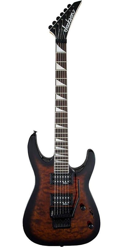 

Электрогитара Jackson JS32Q Dinky Arch Top Dark Sunburst Guitar, Amaranth Fretboard