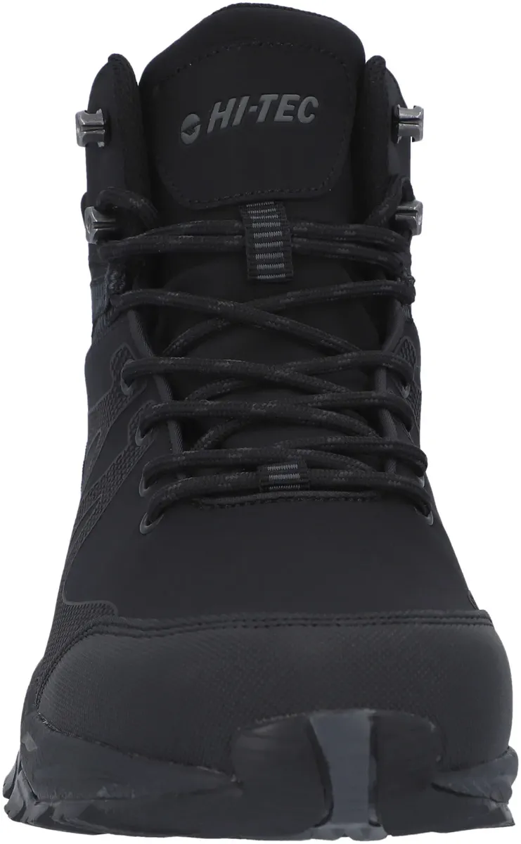 Hi-Tec походная обувь "JACKDAW MID WP", водонепроницаемая, цвет Black/Carbon Grey — фото 4