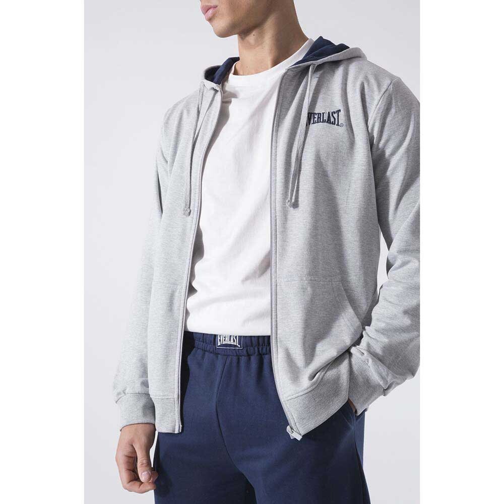 Спортивный костюм Everlast Hooded zip top+pant, серый — фото 3