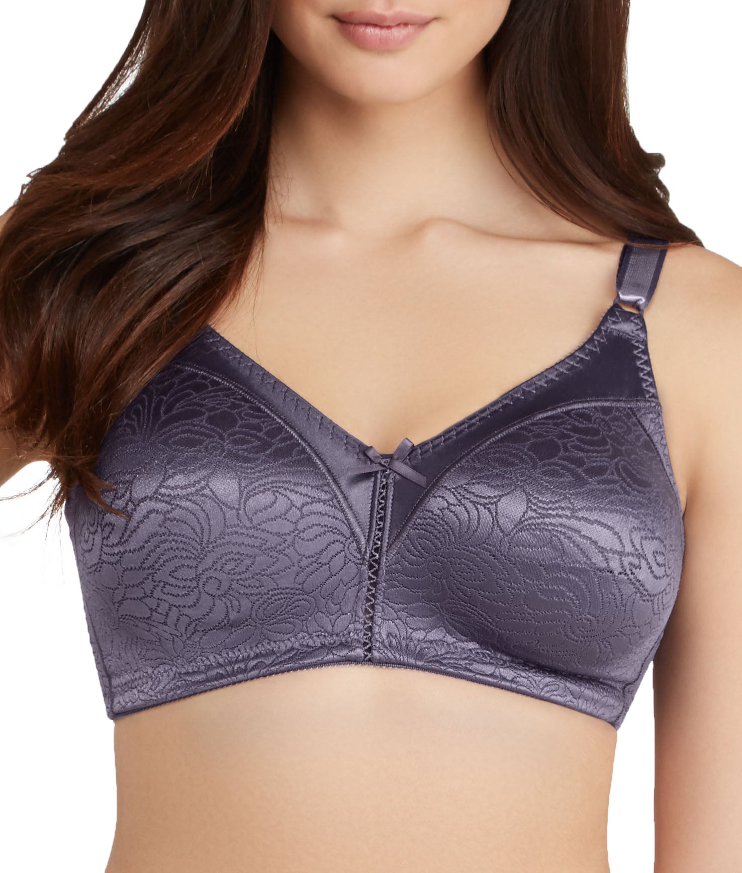 

Женский бюстгальтер Bali Double Support без косточек, цвет private jet jacquard