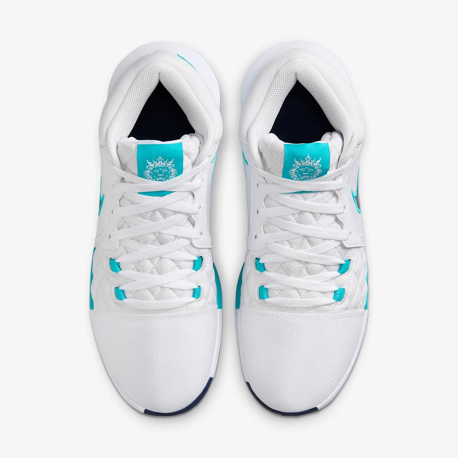 Мужские баскетбольные кроссовки Nike Lebron Witness VIII, белый — фото 4