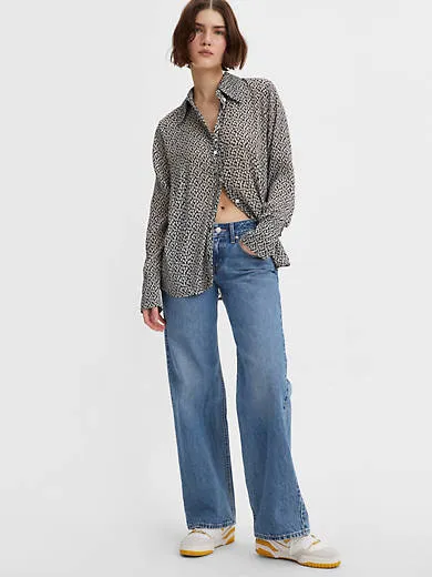 

Низкие свободные женские джинсы Levi's, цвет Real Recognize Real - Medium Wash