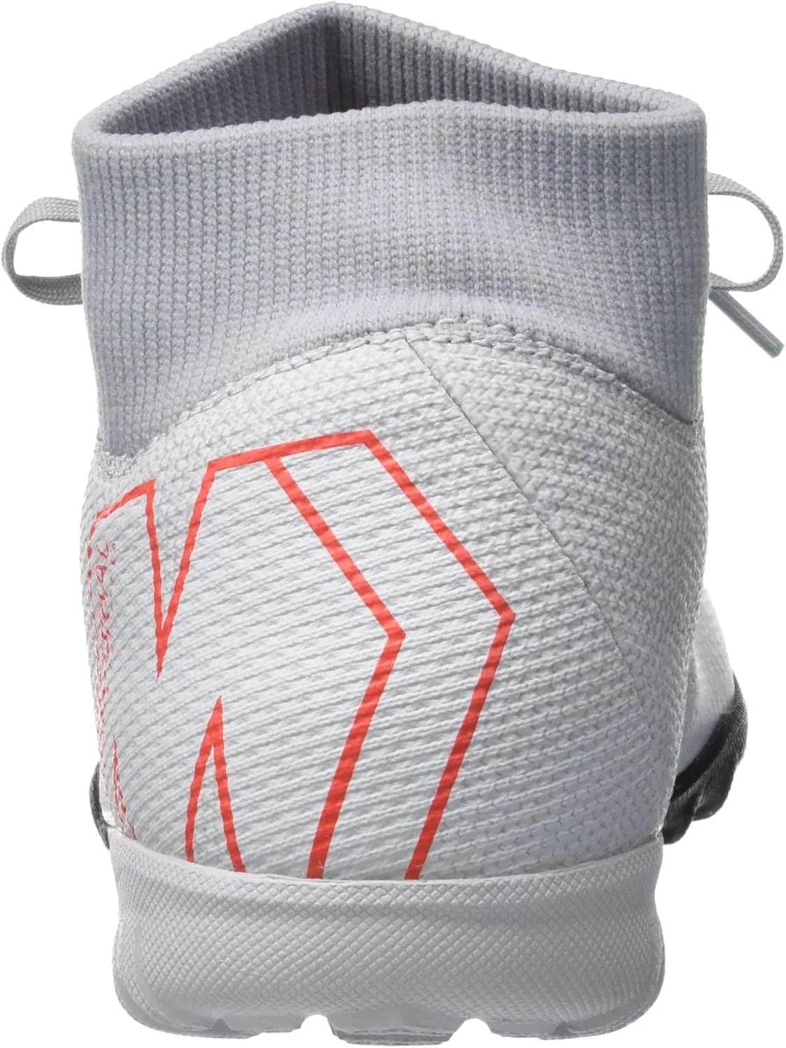 Футбольные бутсы Nike Mercurial Superflyx Vi Academy TF унисекс, Multicolour Wolf Grey Lt Crimson Pure Platinum 060 — фото 3
