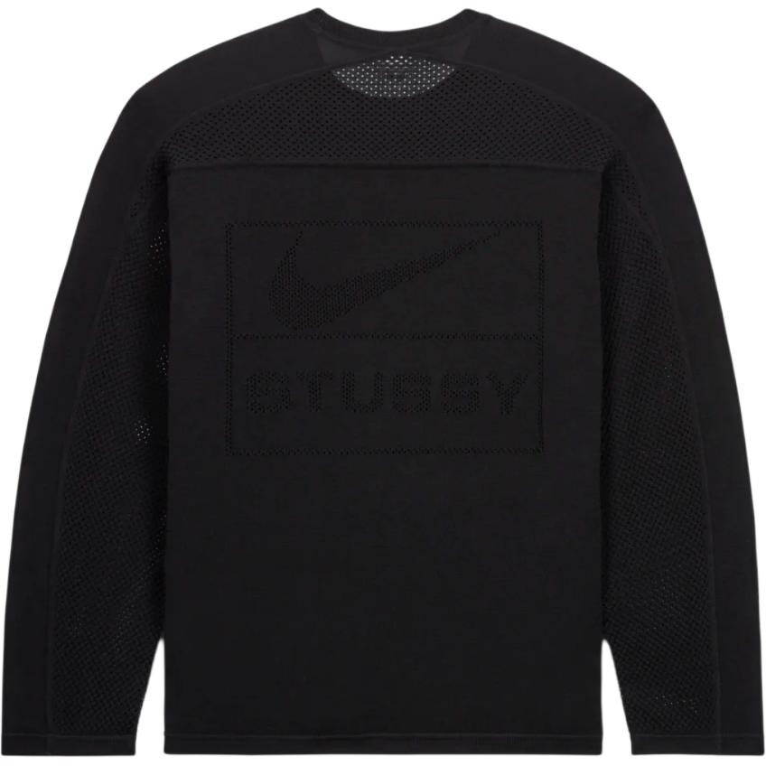 Stussy XL/S Jersey Азиатские размеры Nike, черный — фото 2