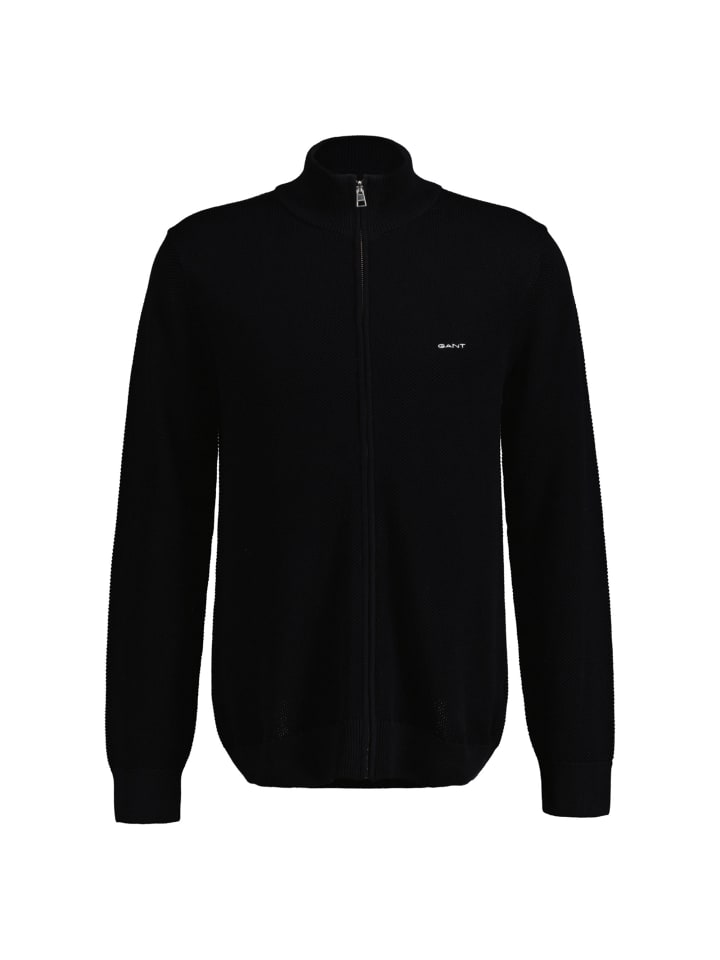 

Толстовка Gant Strickjacke, черный