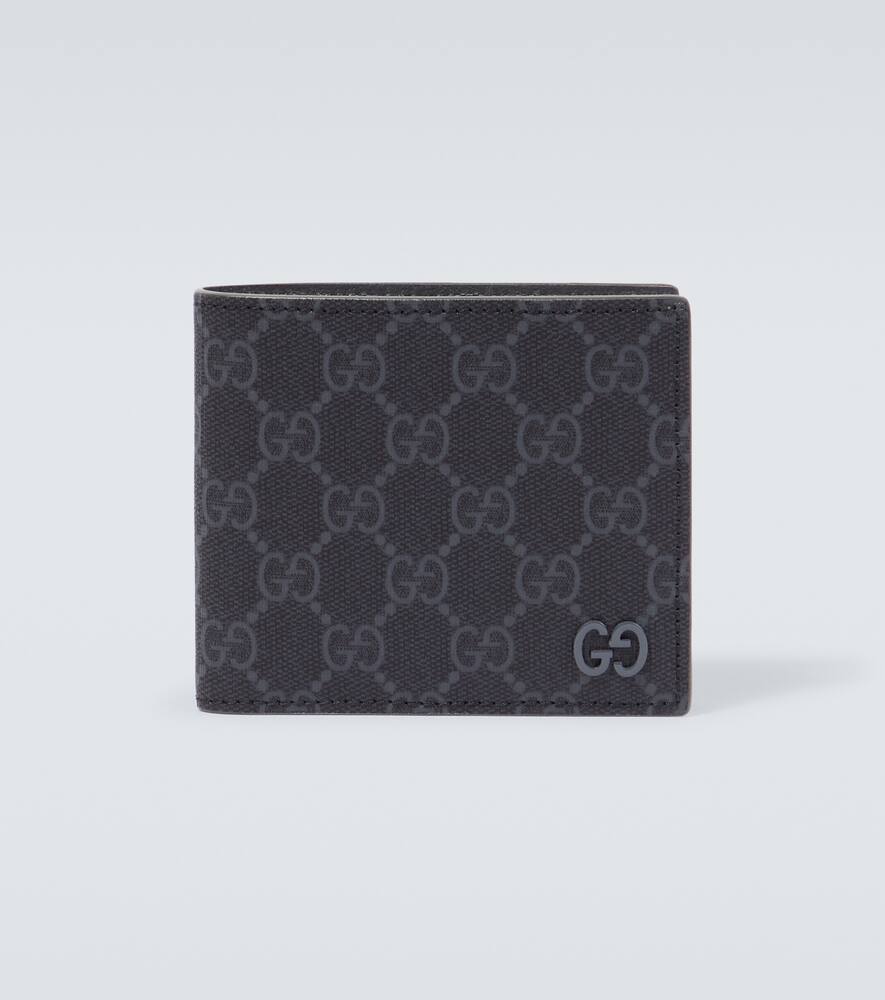 

GG Canvas кошелёк Gucci, Black/Steel/Steel