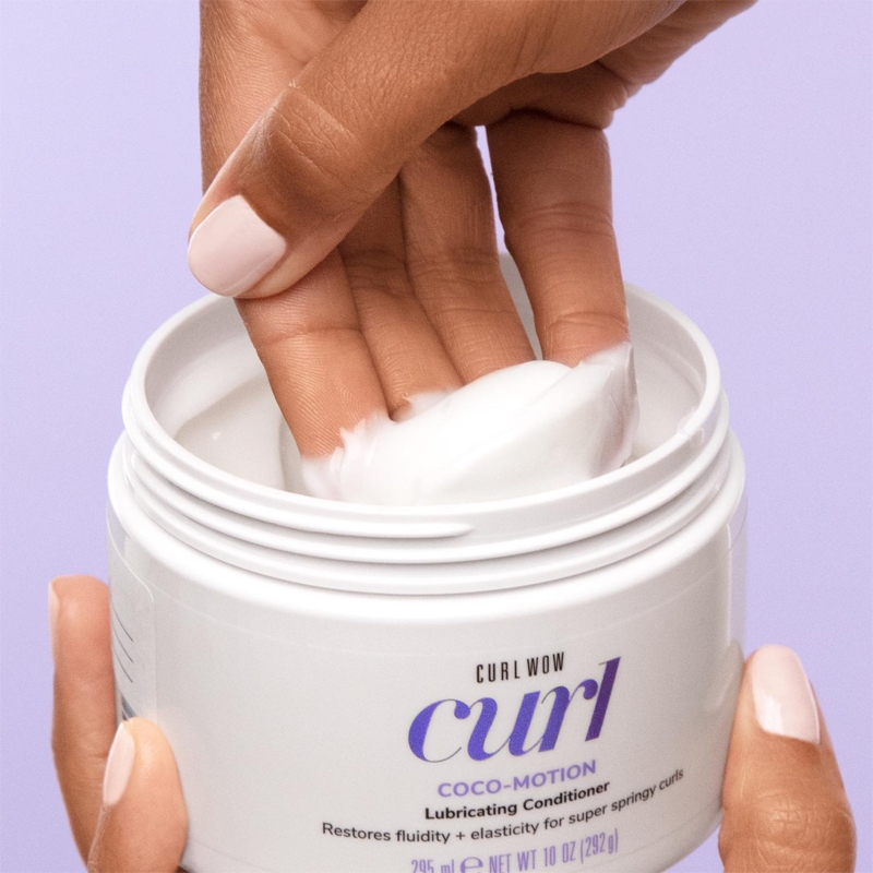 Увлажняющий кондиционер Curl Coco-motion для волнистых и вьющихся волос Color Wow, 295 мл — фото 3