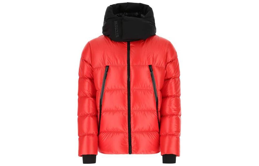 

Пуховик мужской красный Moncler