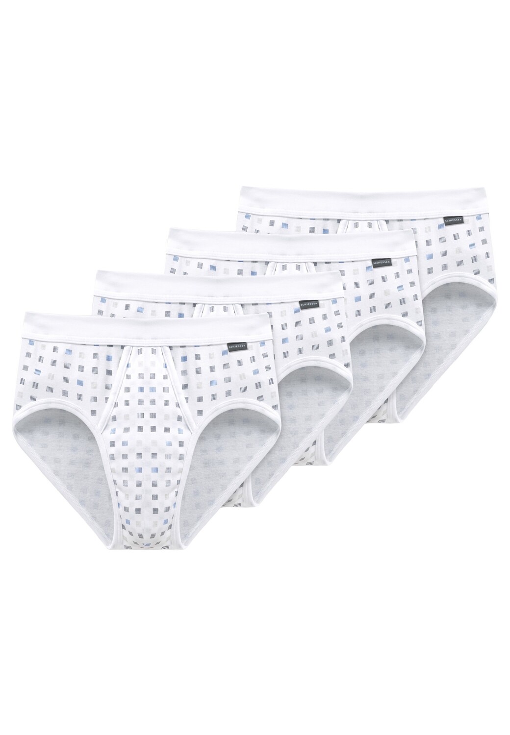 

Трусы Schiesser/Unterhose Cotton Essentials Feinripp, белый