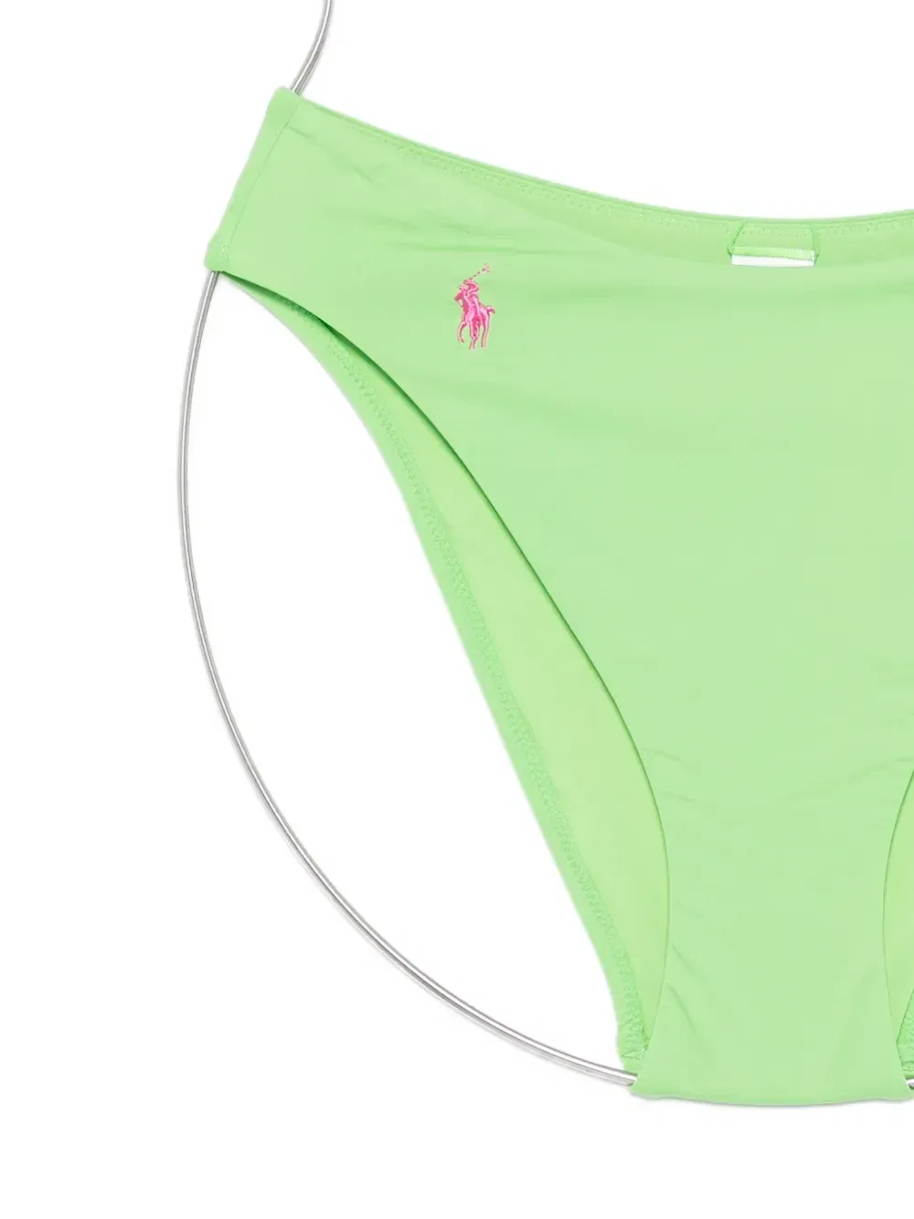 Плавки-бикини Polo Pony POLO RALPH LAUREN, зеленый — фото 3