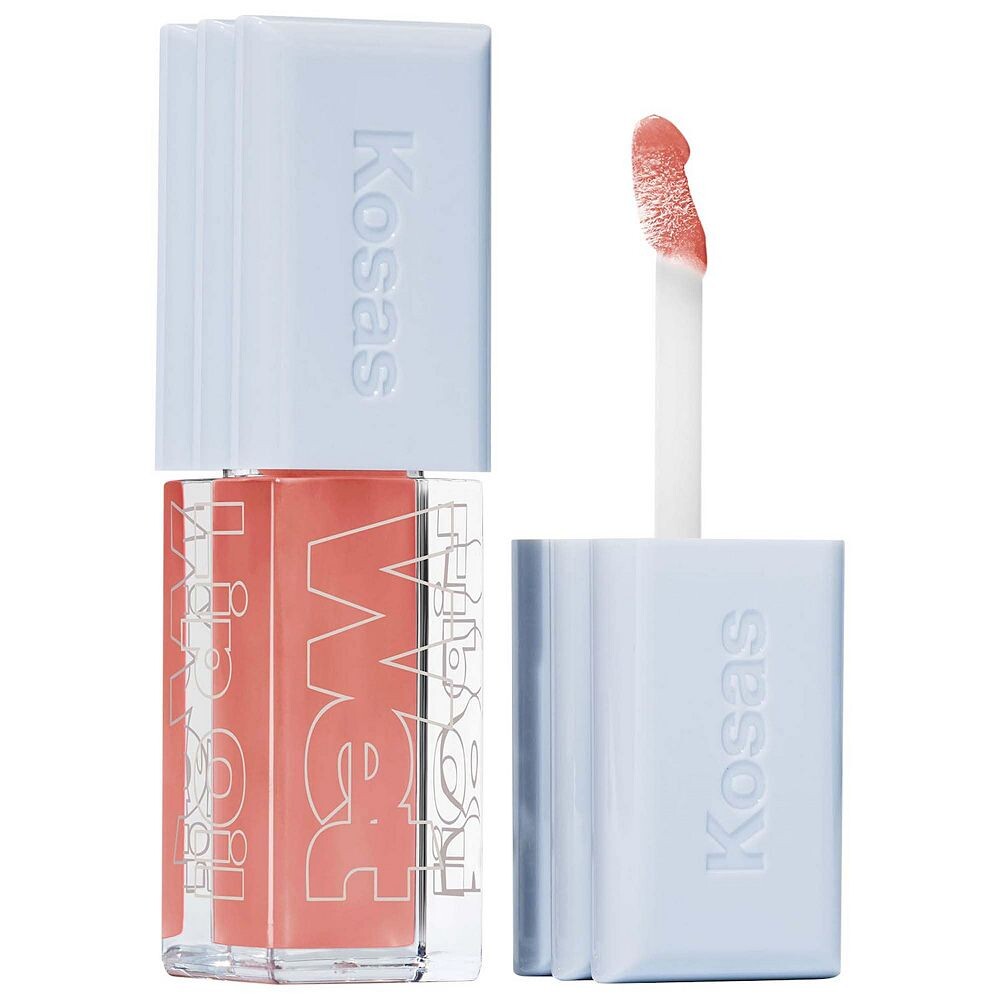 

Kosas Wet Lip Oil Уплотняющий пептидный блеск для губ, цвет Revealed