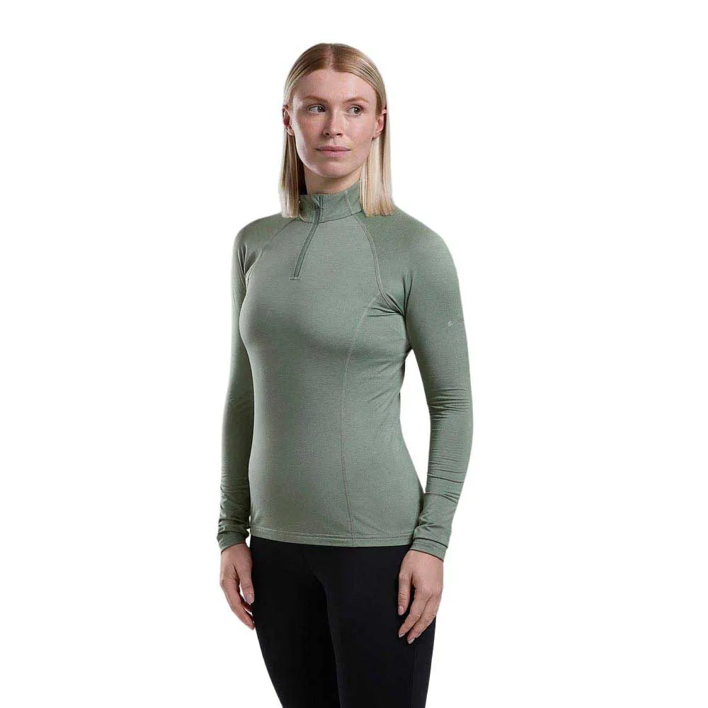 

Футболка Montane Dart XT Half Zip long sleeve, зеленый