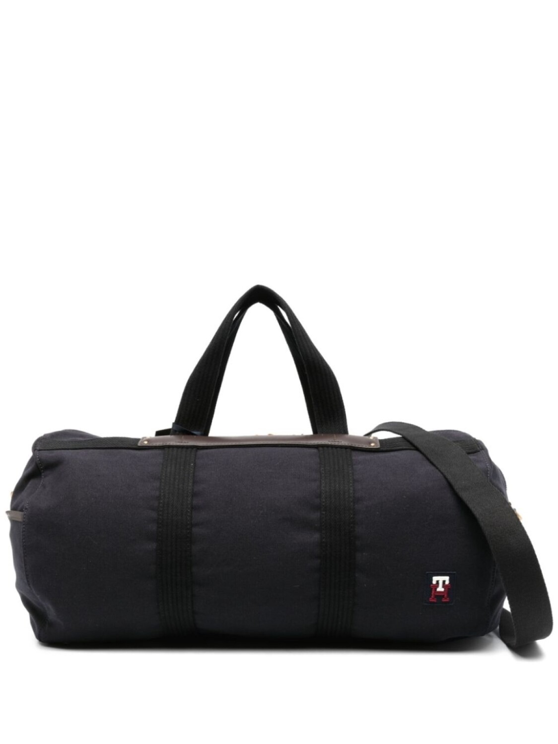 

Tommy Hilfiger дорожная сумка с нашивкой-логотипом, синий