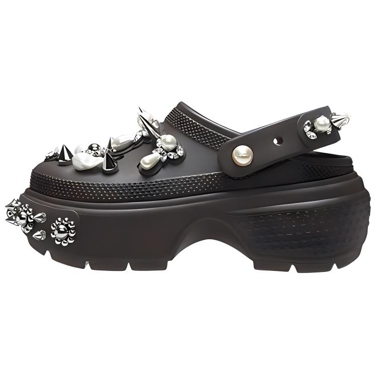 Сандалии Stomp Clog Simone Rocha Espresso Women's Crocs, Coffee