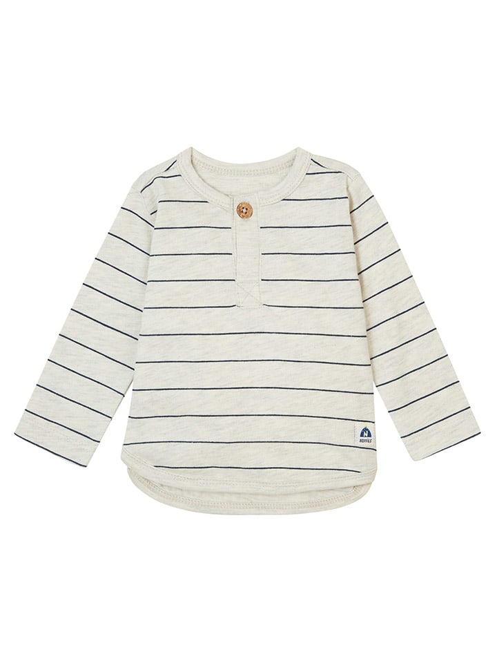 

Noppies Футболка с длинным рукавом "Грослайн" серого цвета