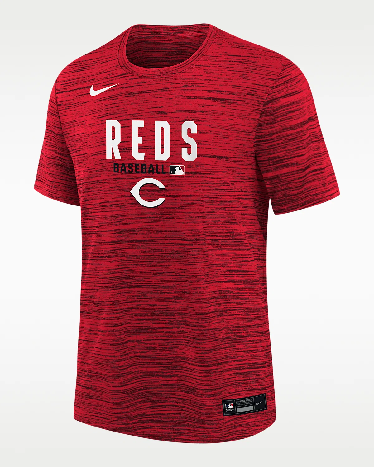 Большая детская футболка Nike Dri-FIT MLB Cincinnati Reds Authentic Collection Velocity, Red