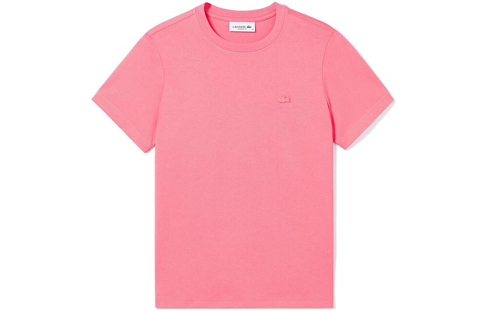 Футболка женская Lacoste, голубая — фото 2