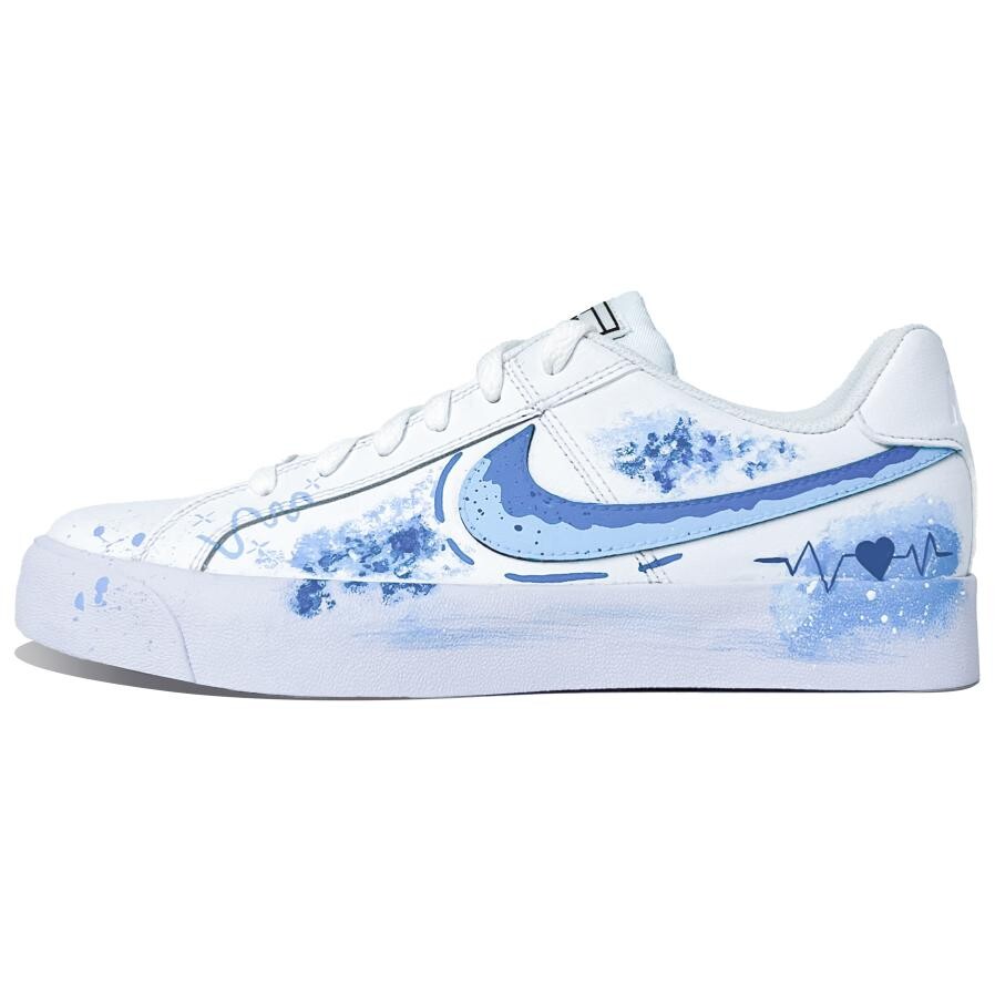 

Кроссовки Nike Court Royale Skateboarding Shoes Unisex Low-top Blue, цвет Heartbeat Index