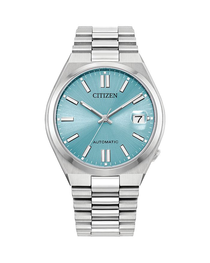 

Спортивные часы Sport Luxury Auto Tsuyosa, 37 мм Citizen, синий