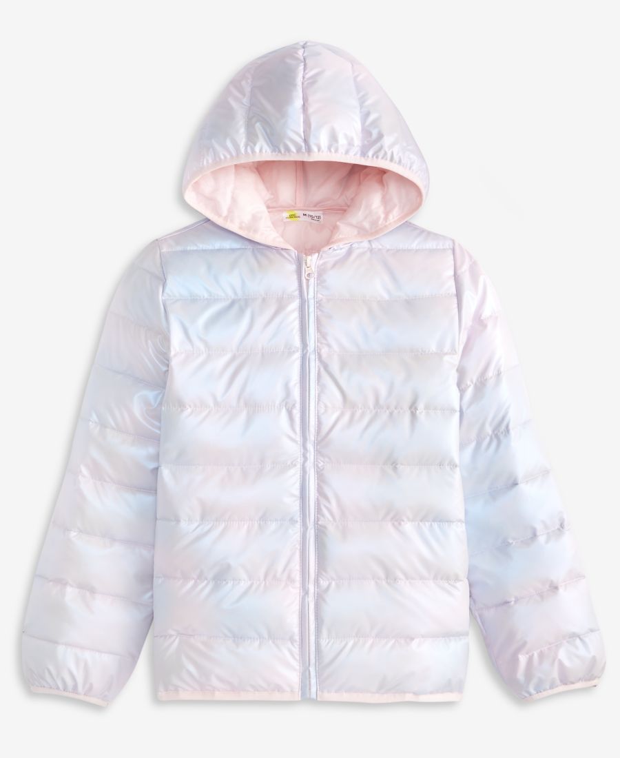 

Двусторонняя пуховая куртка для девочек 5-20 лет Epic Threads, Iridescent