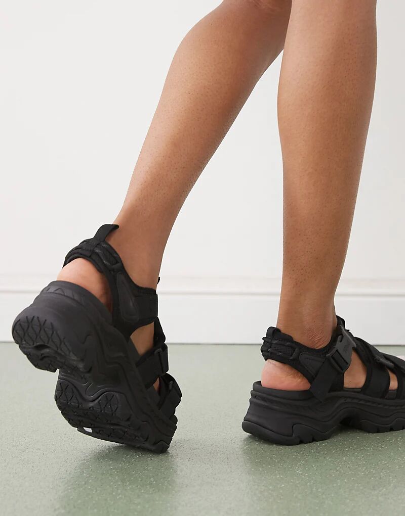 Teva Сандалии Hurricane Ampsole Galla черного цвета — фото 2