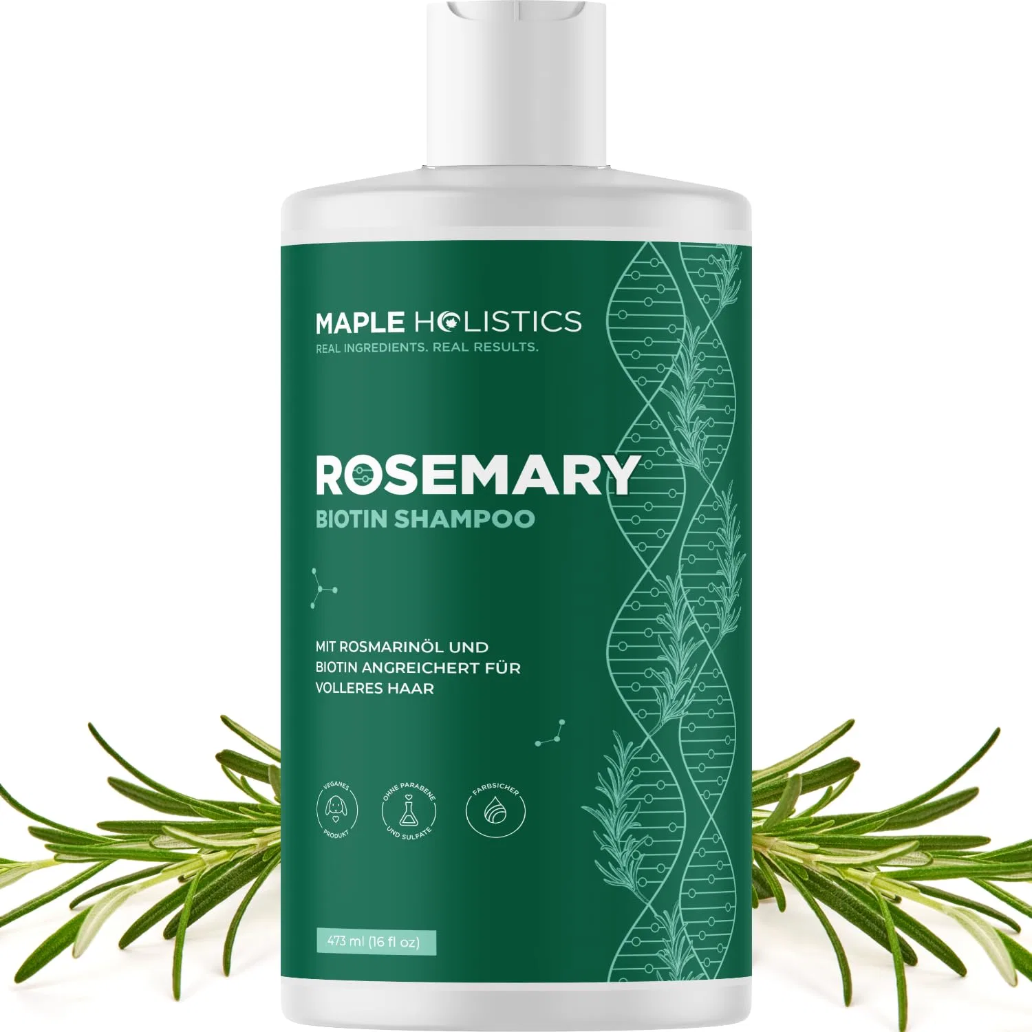 Шампунь с розмарином и биотином для объема волос Maple Holistics Maple Holistics