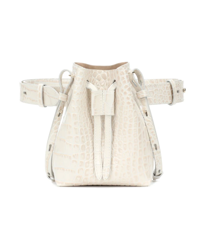 

Сумка-Ведро-Трансформер кремового цвета Nanushka, бежевый