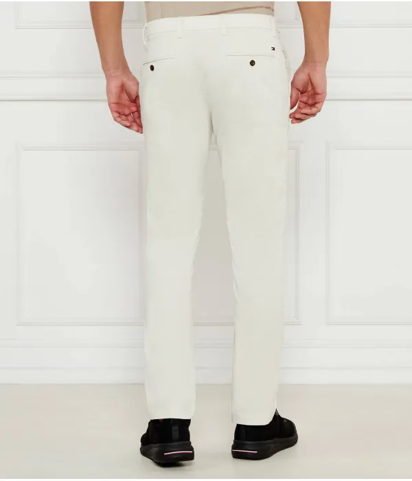 Брюки чинос Denton Regular fit Tommy Hilfiger, бежевый — фото 4