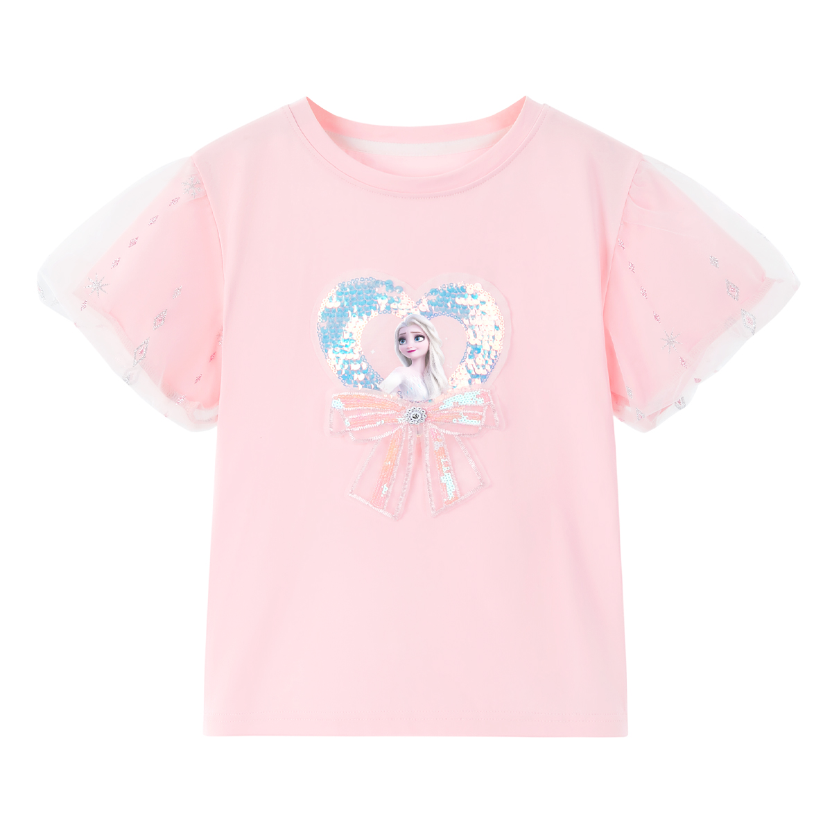 

Футболка Frozen серии для детей 3-7 лет Disney, розовый