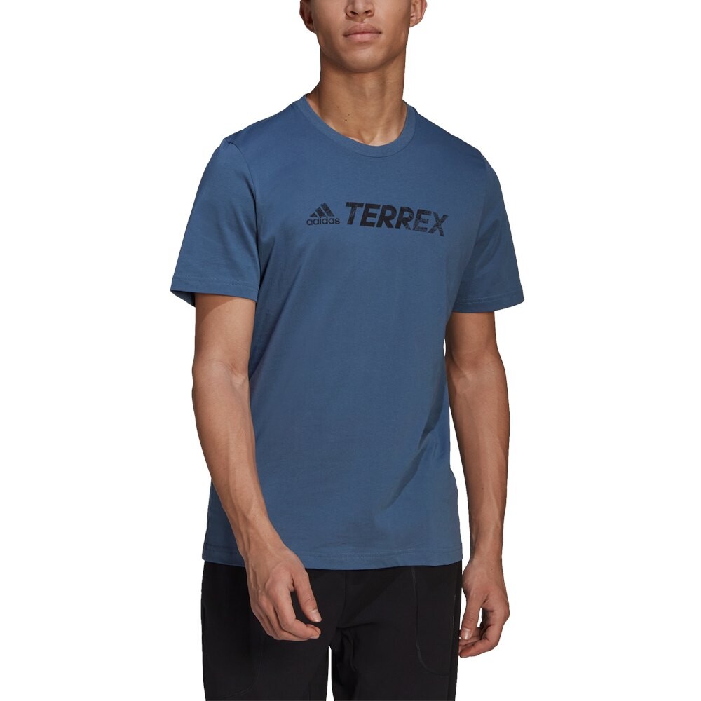 

Футболка с коротким рукавом adidas TX Logo, синий