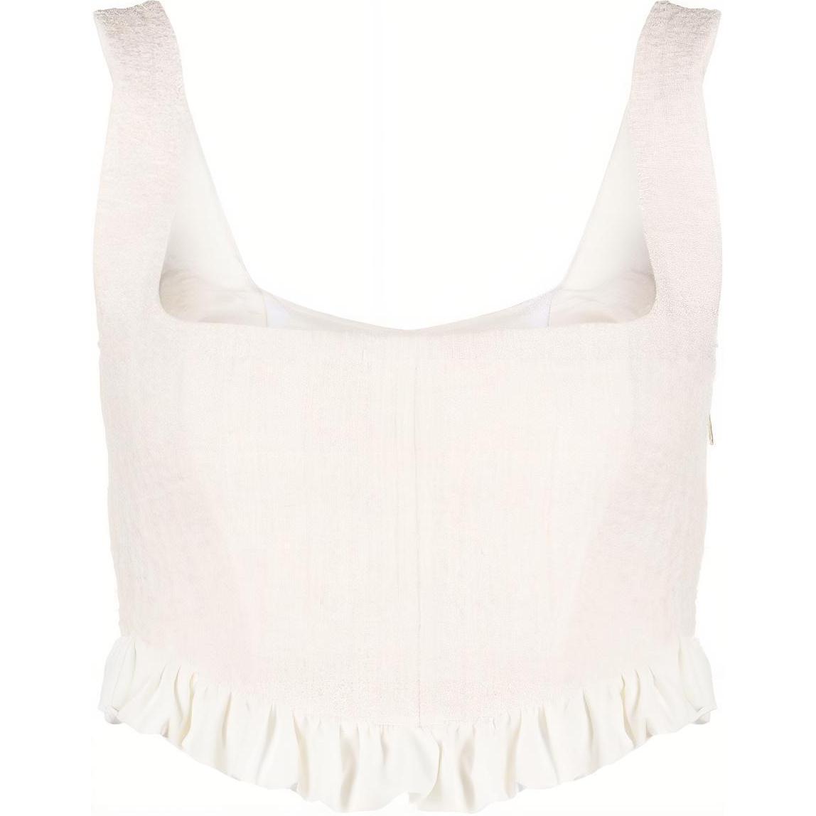 

Футболка-майка женская белая PINKO