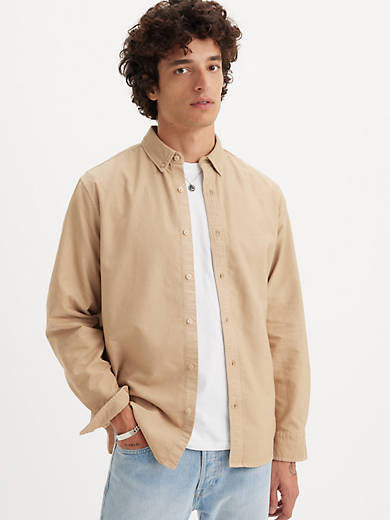 

Аутентичная рубашка на пуговицах Levi's, цвет Muir Woods - Khaki
