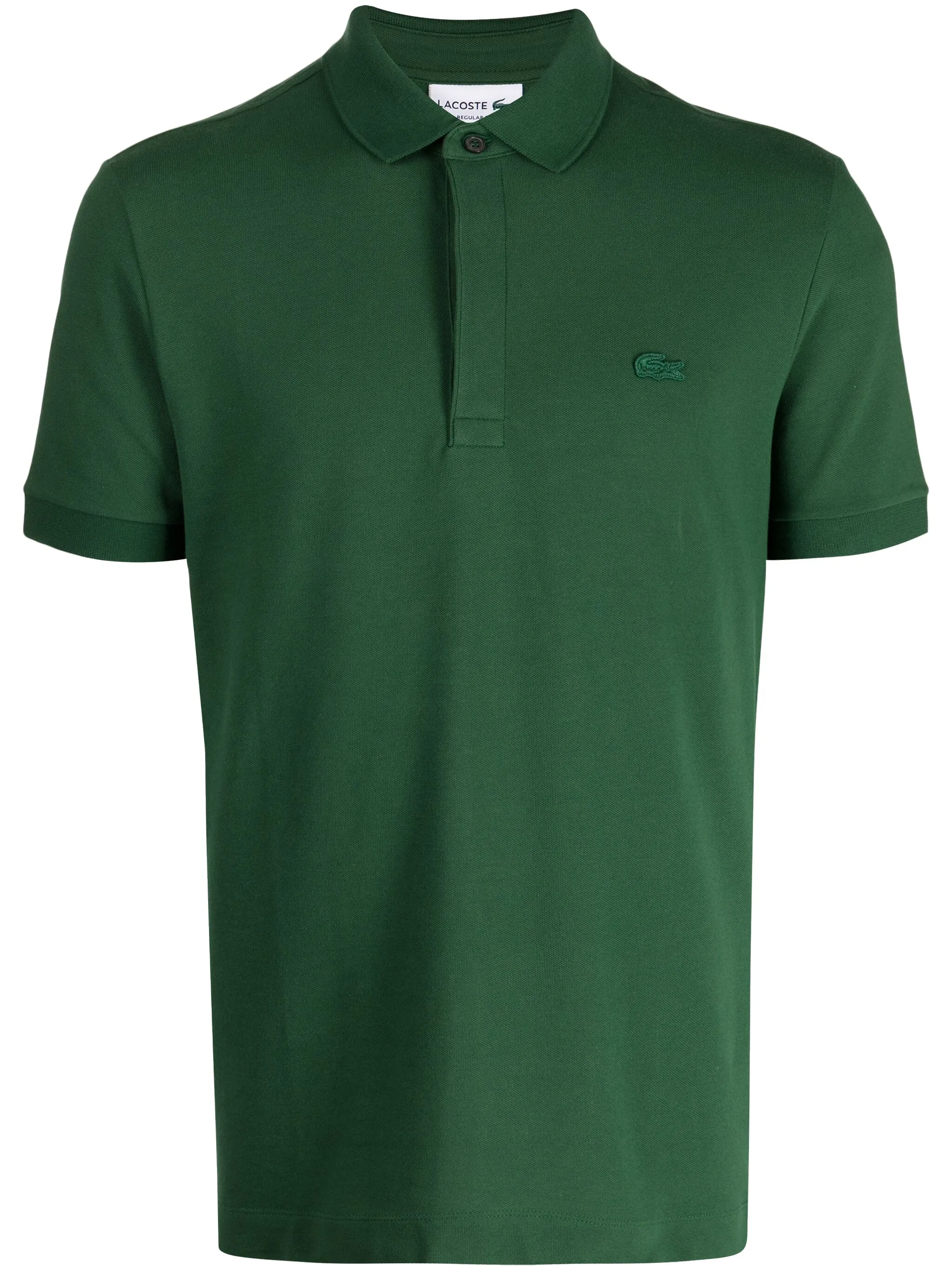 Рубашка поло Smart Paris из ткани пике Lacoste, зеленый